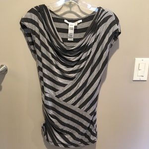 Max Studio Swooped Sleeveless Blouse